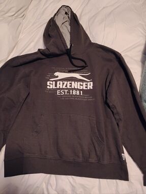 Slazenger Men's Large Hoodie, Brown